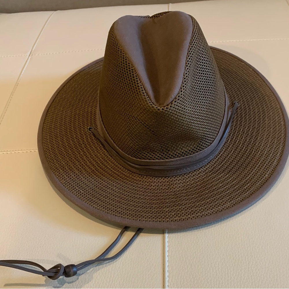 Men’s Henschel Large Earth Aussie Breezer Hat
